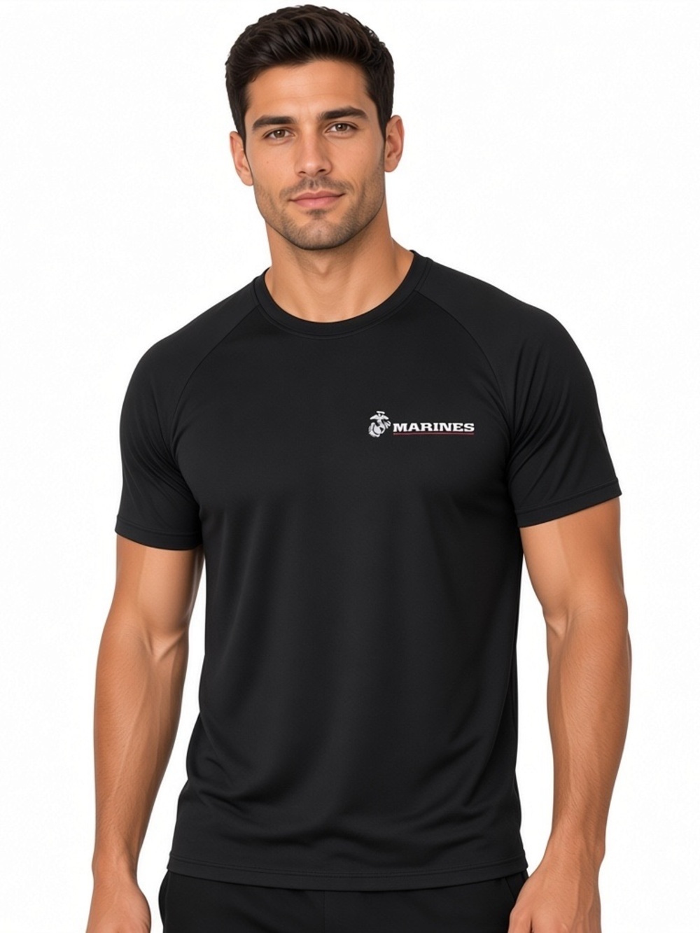 Marines Pain is weakness leaving the body graphic short sleeve t-shirt medium